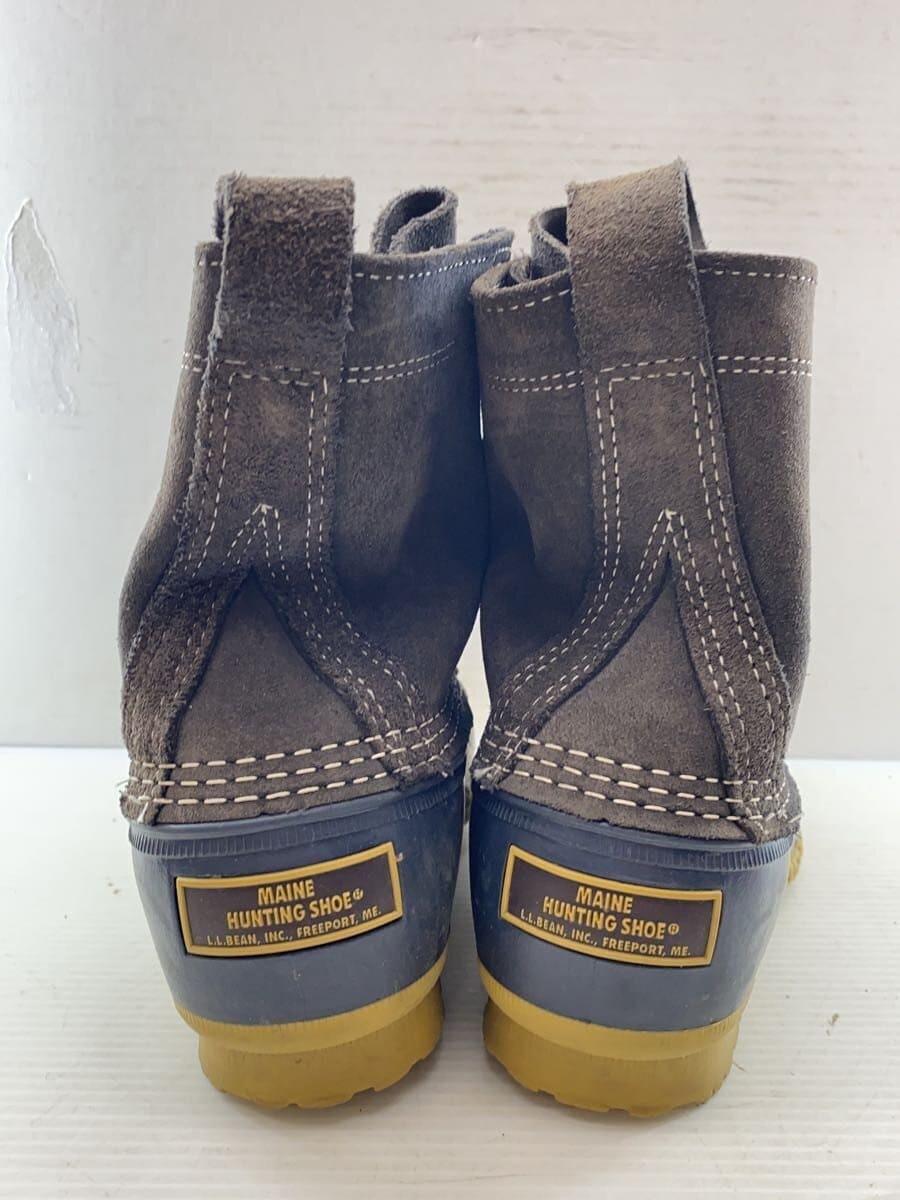 L.L.Bean × BEAMS / 別注/USA製/ビーンブーツ/ブーツ/US8/NVY/スウェード/306644