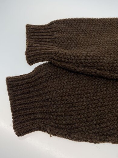 商品画像：カーディガン(厚手)/3/ウール/BRW/無地/UDF20805 6