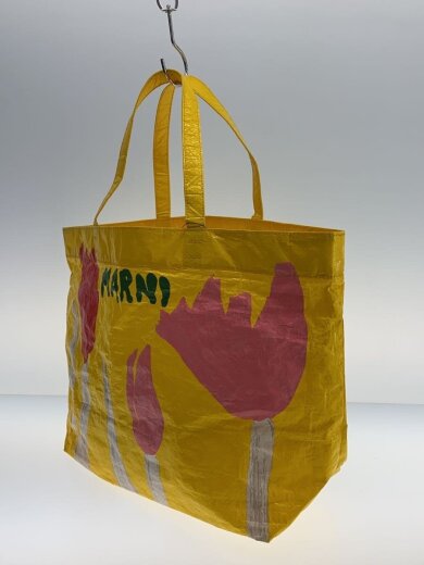 商品画像：フラワートートバッグ/ポリエステル/YLW 2