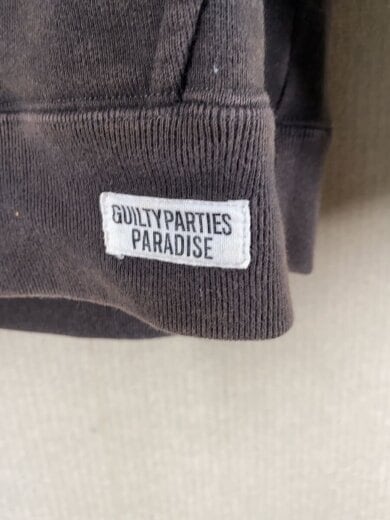 商品画像：パーカー/XXL/コットン/BLK/無地/天国東京殺人音楽放送局/フェード 4