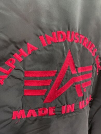 商品画像：MA-1/USA製/リバーシブルジッフライトジャケット/XL/ナイロン/KHK/0615-00-573-833 9