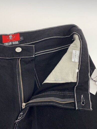 商品画像：タグ付/ボトム/XL/コットン/BLK/無地/PD25PT-01/CS Denim PANTS 3