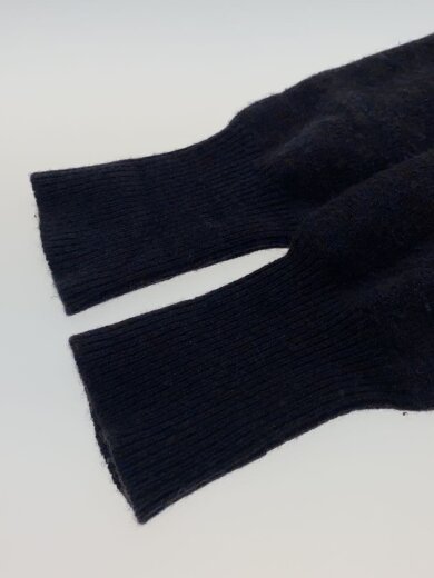 商品画像：ニット・セーター(薄手)/--/カシミア/NVY/無地/ハーフジップ// 4