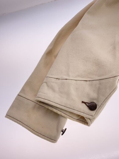 商品画像：カバーオール/L/コットン/CRM/無地/201-1505 5