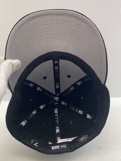 商品画像：ヤンキース/キャップ/7 1/4/ポリエステル/BLK/メンズ 4