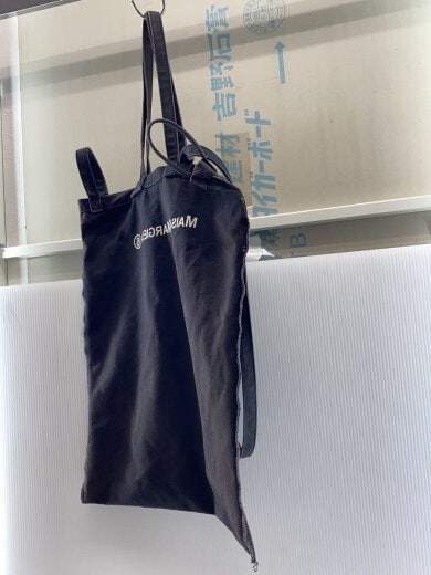 商品画像：トートバッグ/コットン/BLK/無地/S54WC0058/6ハンドル/フェード 2