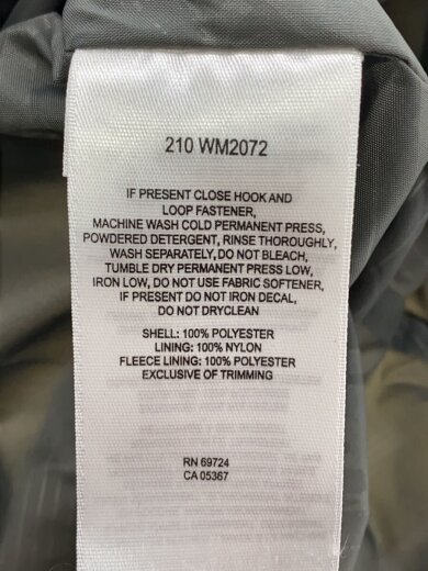 商品画像：ナイロンジャケット_WM2072/L/ポリエステル/WHT/無地 4