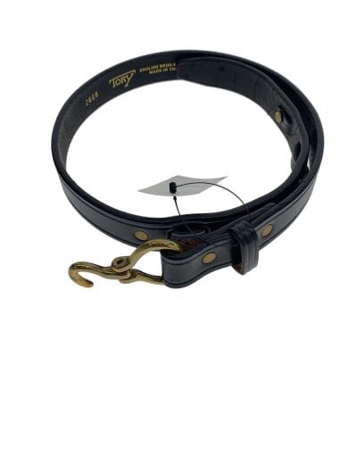 商品画像：フックバックルブライドルレザー/USA製/ベルト/レザー/BLK/無地/メンズ/2666 1