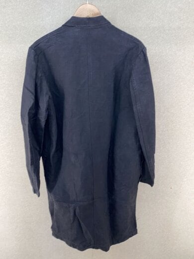 商品画像：50s/AU MOLINEL/マキニョン/ブラックリネン/コート/--/リネン/BLK/無地 2