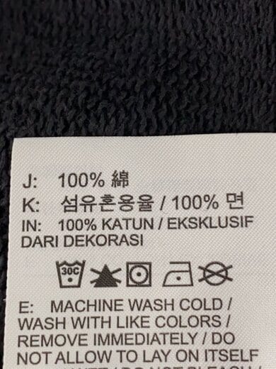 商品画像：ショートパンツ/L/コットン/BLK/無地/FJ0701-045 5