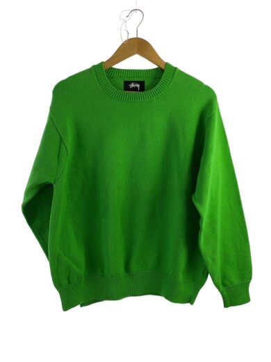 商品画像：BENT CROWN/ニット・セーター(厚手)/L/コットン/GRN 1