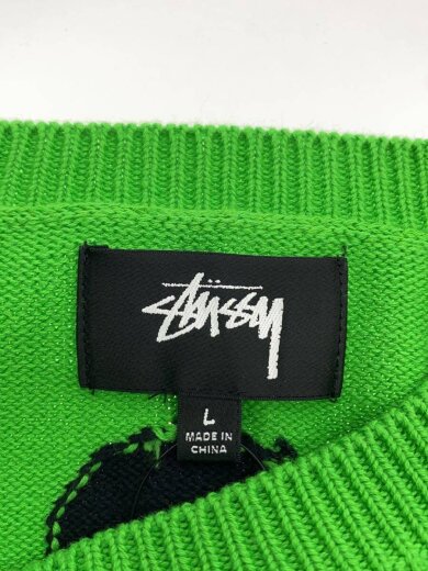 商品画像：BENT CROWN/ニット・セーター(厚手)/L/コットン/GRN 3