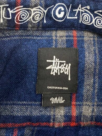 商品画像：CLASSIC/ポケロゴ/長袖シャツ/S/コットン/NVY/チェック 3