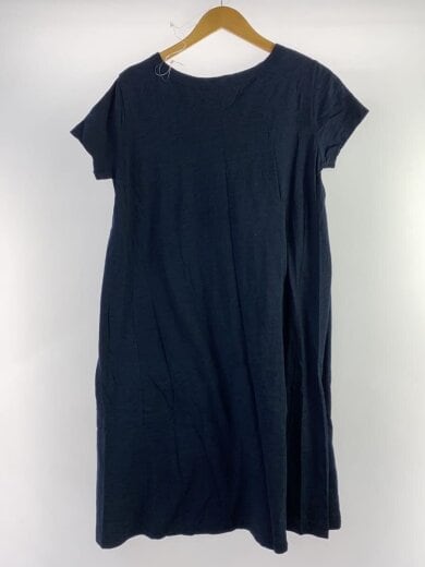 商品画像：半袖ワンピース/0/コットン/NVY/無地/刺繍/花柄 2