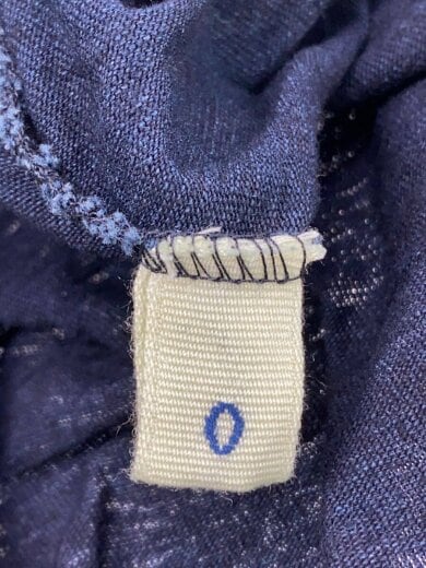 商品画像：半袖ワンピース/0/コットン/NVY/無地/刺繍/花柄 4