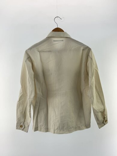 商品画像：長袖シャツ/S/コットン/CRM/無地/25-011-300-1007-1-0 2