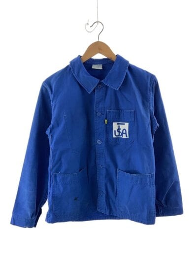 商品画像：SAVOIE/ユーロワークジャケット/コットンツイル/--/コットン/BLU/無地/9100-9035 1