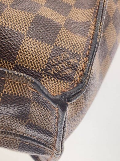 商品画像：1)サック・プラ_ダミエ・エベヌ/PVC/BRW 8