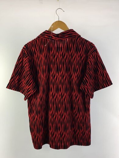 商品画像：ITS CONTAGIOUS/半袖シャツ/--/ポリエステル/BLK/総柄/立体/ベロア 2