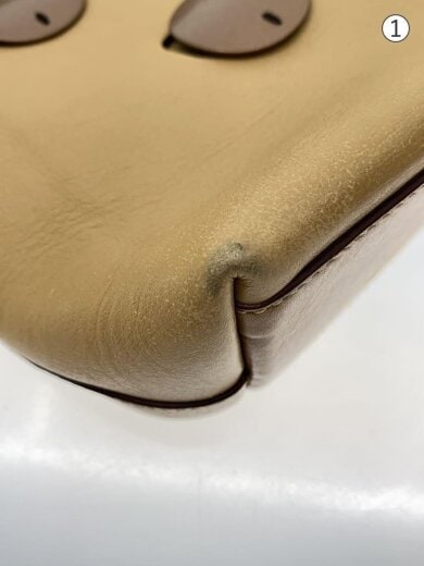 商品画像：トートバッグ/レザー/BEG/無地 7