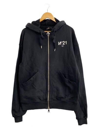 商品画像：ジップパーカー/M/コットン/BLK/23SU-E071-6330 1