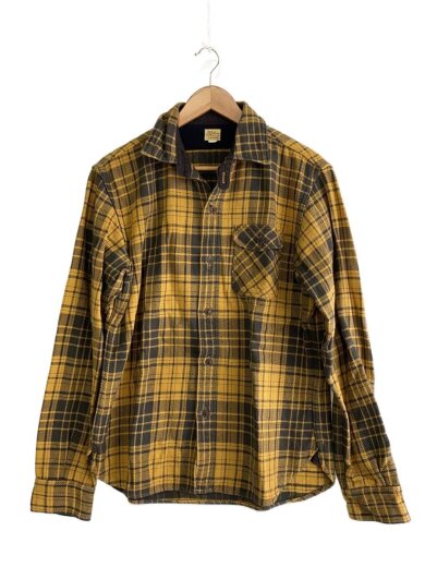 商品画像：ネルシャツ/XL/コットン/YLW/チェック// 1