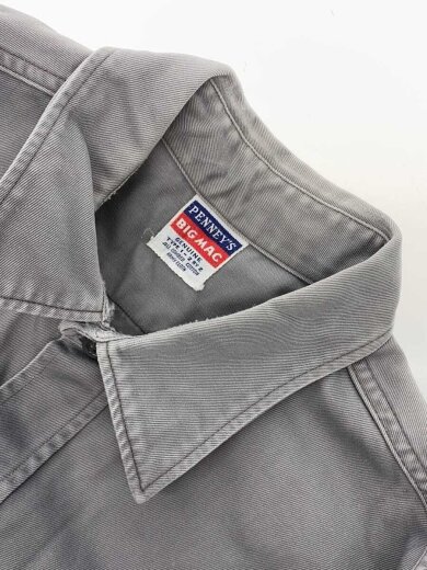 商品画像：長袖シャツ/--/コットン/GRY/無地/1-2BY2// 5