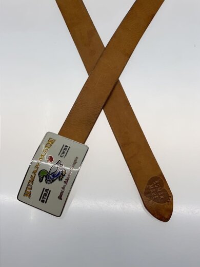 商品画像：SOUVENIR LEATHER BELT/ベルト/レザー/BEG/メンズ 2