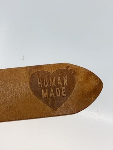 商品画像：SOUVENIR LEATHER BELT/ベルト/レザー/BEG/メンズ 3