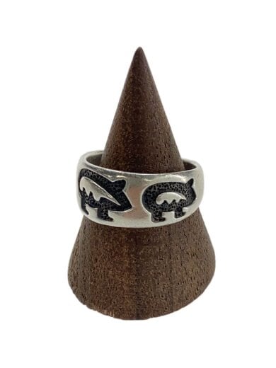 商品画像：ホピ族/動物モチーフ/リング/SV925/14号/SLV/メンズ 1