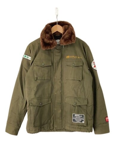 商品画像：×THRASHER/ドカジャン/ジャケット/L/コットン/KHK 1