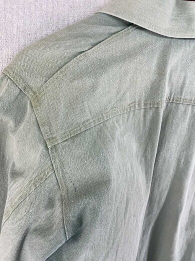 商品画像：60s/ヘリンボーンツイル/ワークジャケット/--/--/GRN 9
