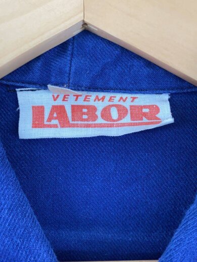 商品画像：60s/VETEMENT LABOR/ZIPジャケット/44/コットン/BLU/無地 3