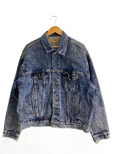 商品画像：80s/USA製/Gジャン/XL/デニム/IDG/無地/70507-0227// 1