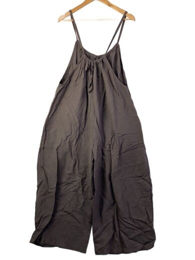 商品画像：リネン混/オールインワン/FREE/レーヨン/GRY/無地/DB-211-024K 1