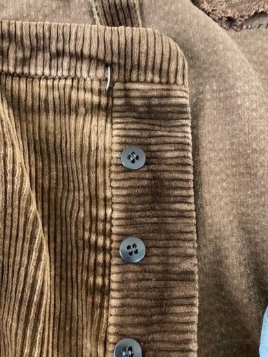 商品画像：50s/太畝/ファーマー/ボトム/--/コーデュロイ/BRW/無地 6