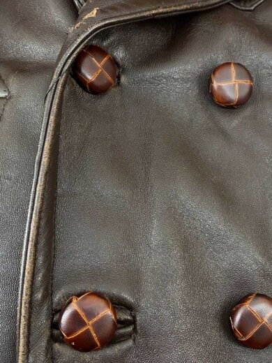 商品画像：レザージャケット・ブルゾン/--/レザー/BRW/無地// 4