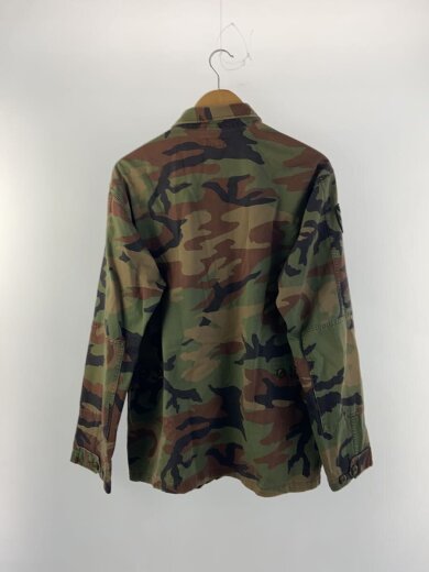 商品画像：ミリタリージャケット/M/コットン/GRN/カモフラ/ヘリンボーン/比翼式 2