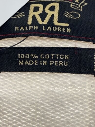 商品画像：1ツ星/ペルー製/ツートン/フロント汚れ考慮/スウェット/XXL/コットン/WHT/無地 4