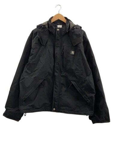商品画像：Carhartt Shoreline Jacket/ジャケット/L/ナイロン/BLK/無地/j162// 1