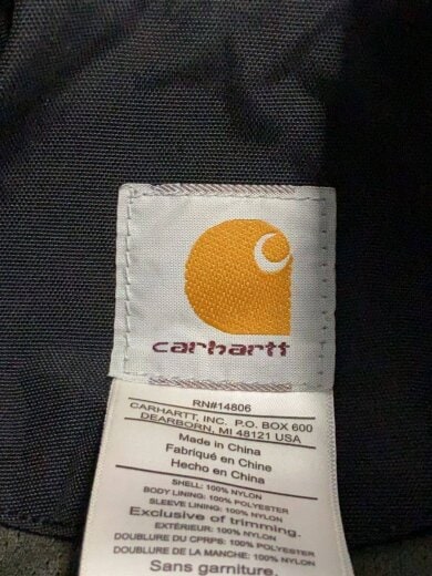 商品画像：Carhartt Shoreline Jacket/ジャケット/L/ナイロン/BLK/無地/j162// 3
