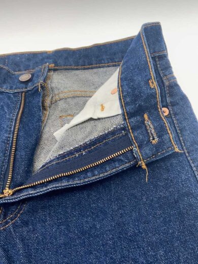 商品画像：90s/USA製/刻印525/ワンウォッシュ/濃紺ボトム/29/デニム/IDG/無地/505-0217 3