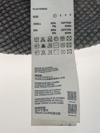 商品画像：Ambush TC Polo/ポロシャツ/1/コットン/GRY/TC25TS0601 4