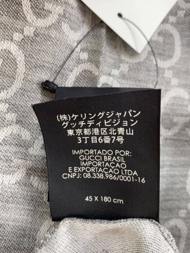 商品画像：ストール/ウール/GRY/総柄/レディース// 7
