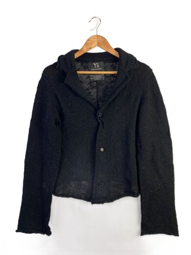 商品画像：Ys/カーディガン(薄手)/3/ウール/BLK/無地/YO-K52-560// 1