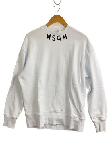 商品画像：スウェット/M/コットン/WHT/3540MM116 1