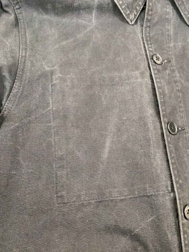 商品画像：60s～70s/コットンツイル/ブラック/カバーオール/--/コットン/BLK/無地 6