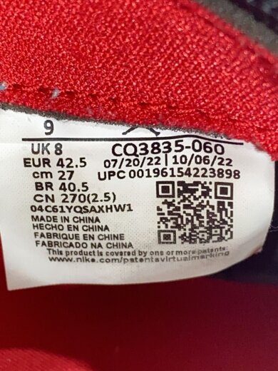 商品画像：ハイカットスニーカー_CQ3835-060/27cm/RED 5