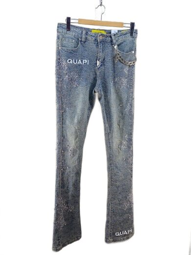 商品画像：ビジュークロス/フレアデニムパンツ/30/コットン/IDG 1