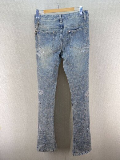 商品画像：ビジュークロス/フレアデニムパンツ/30/コットン/IDG 2